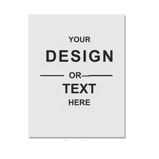 Custom Foam Boards, 3/16" Thick Customized Your Own Design Text/Logo/Image