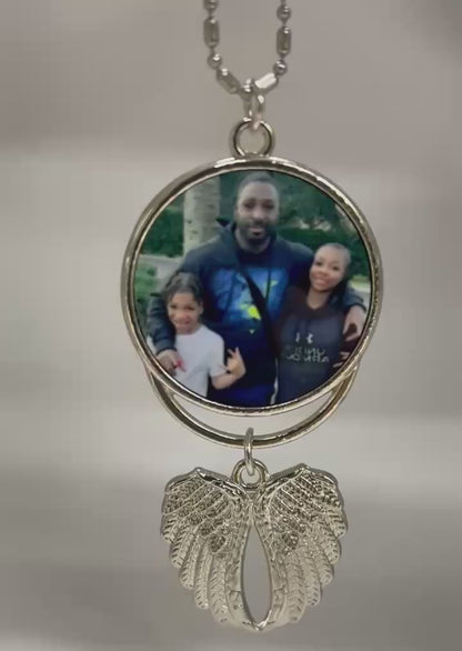 Round Car Ornament Pendants